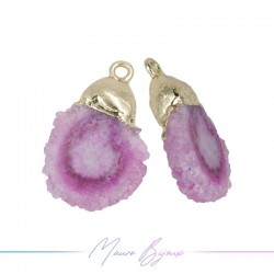 Charm Agate Rose Gold Edged