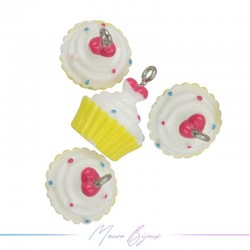 Charms of Resin Yellow Cup Cake
