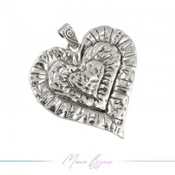 Metal Pendants Heart C 1 Piece