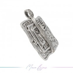 Ciondoli di Metallo Quadrato 1 Pezzo