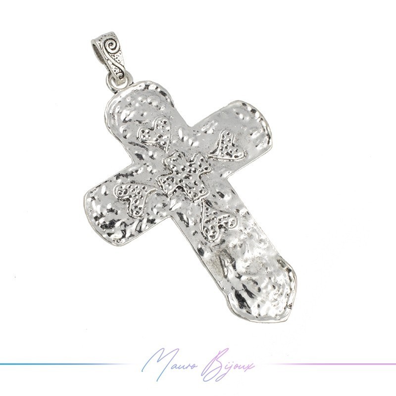 Metal Pendants Cross 1 Piece
