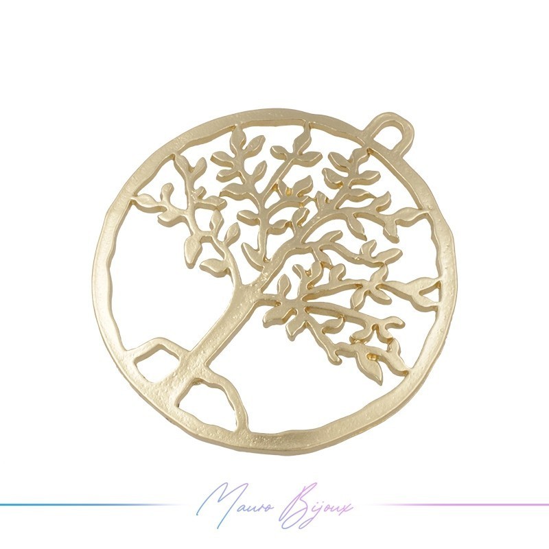 Ciondoli in Zama Albero Della Vita Dorato 1 Pezzo