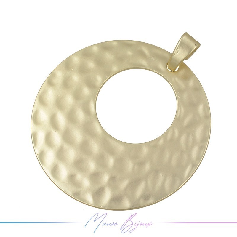 Zamak Pendant Golden Circle 1 Piece
