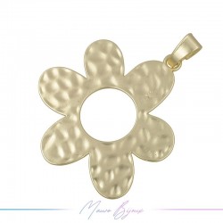 Ciondoli in Zama Fiore Dorato 1 Pezzo