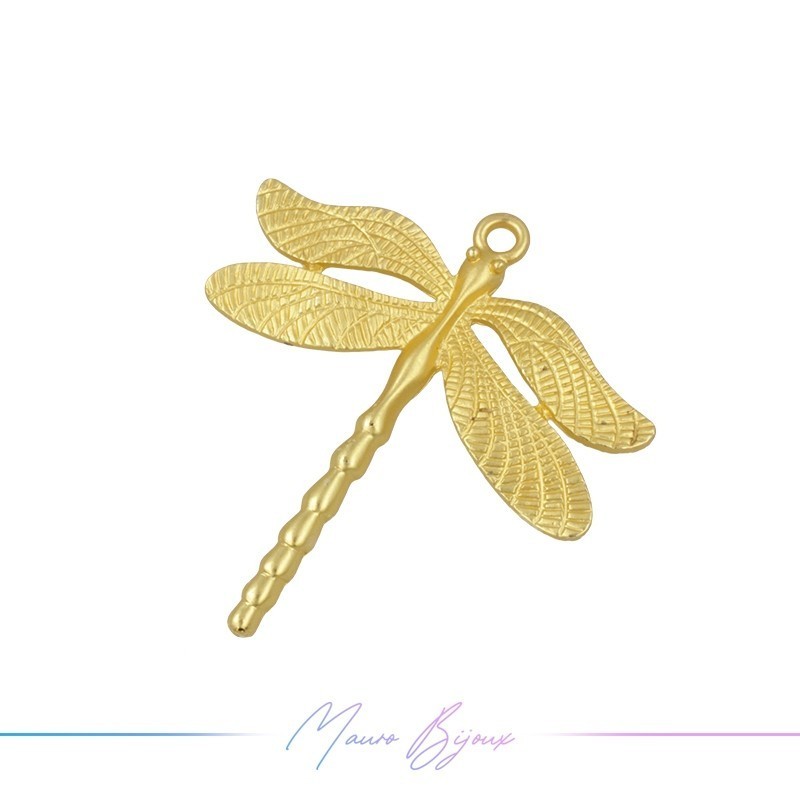 Zamak Pendant Golde Dragonfly C 1 Piece