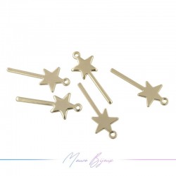 Charms Magic Wands in Brass Gold