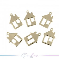 Charms House Mod A in Brass Gold