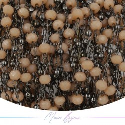 Catena in Acciaio Canna Fucile Cristallo Belge 1 mt