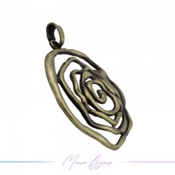 Zamak Pendan Brass Flower 1 Piece