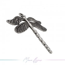 Zamak Pendan Gun Metal Dragonfly 1 Piece