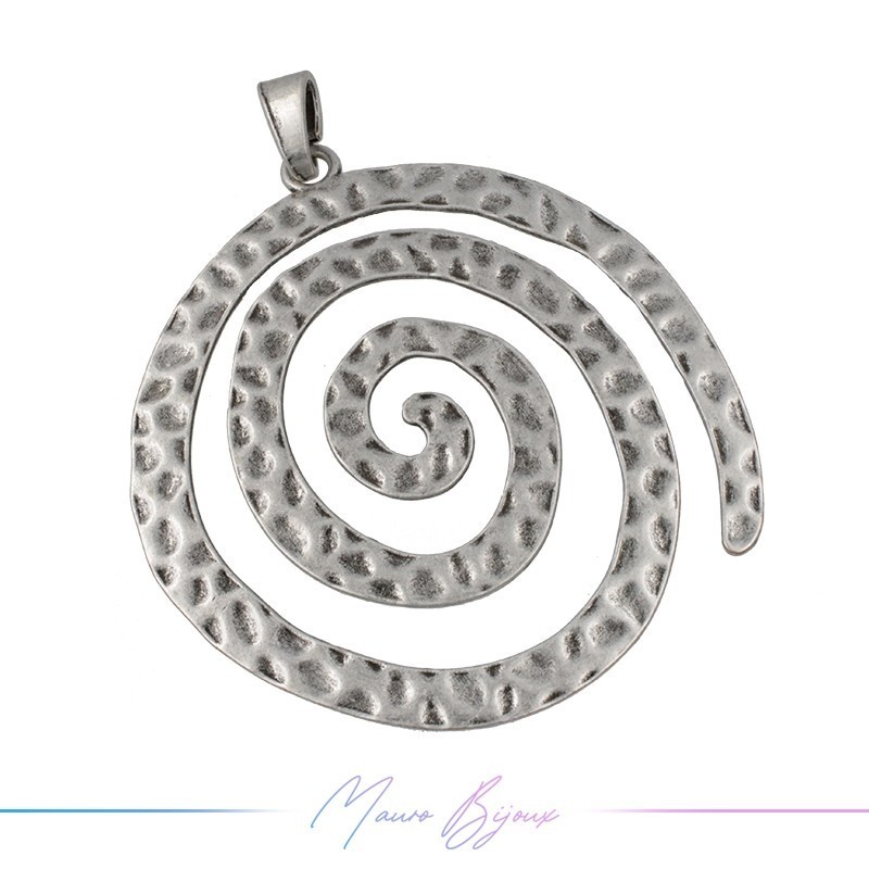 Zamak Pendan Gun Metal Circles 1 Piece