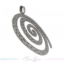 Zamak Pendan Gun Metal Circles 1 Piece