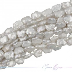 Perle di Fiume forma Nuvola Bianca Irregolare