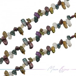 Perle di Fiume forma Irregolare Multicolor 8-12mm