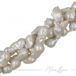 Perle di Fiume forma Scaramazze Panna 13.5-19mm