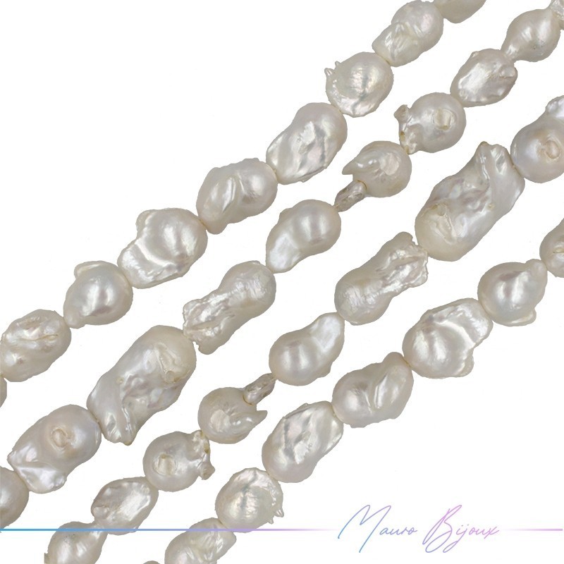 Freshwater Pearls Scaramazze White 15.5-26mm