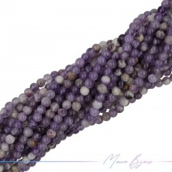 Purple Jasper Sphere Shape (Thread of 40 cm)