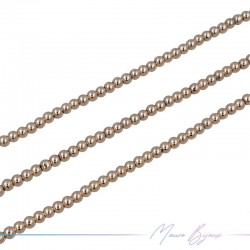 Ematite Oro Rosa Sfera Liscio (Filo di 40 cm)