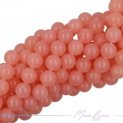 Agate Salmon Polished Sphere