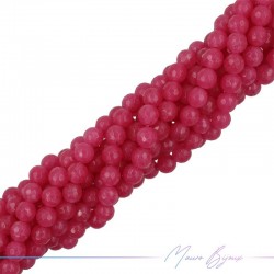 Agata Fucsia Sfera Sfaccettata