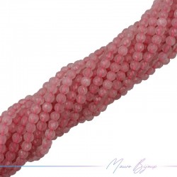 Quarzo Rosa  Sfera Sfacettata