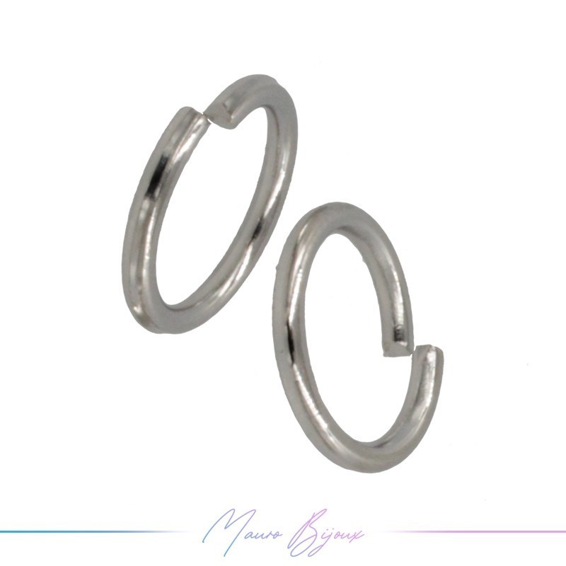 Jump Rings | Open | Rhodium Plated