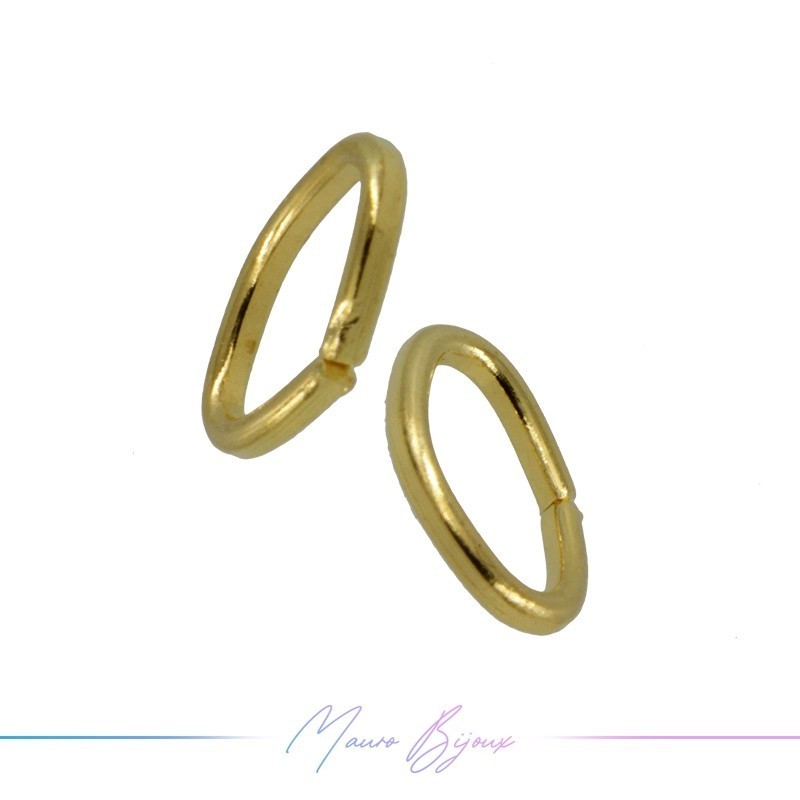 Jump Rings | Oval | Gold