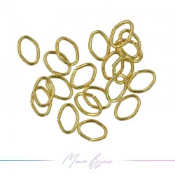 Jump Rings | Oval | Gold