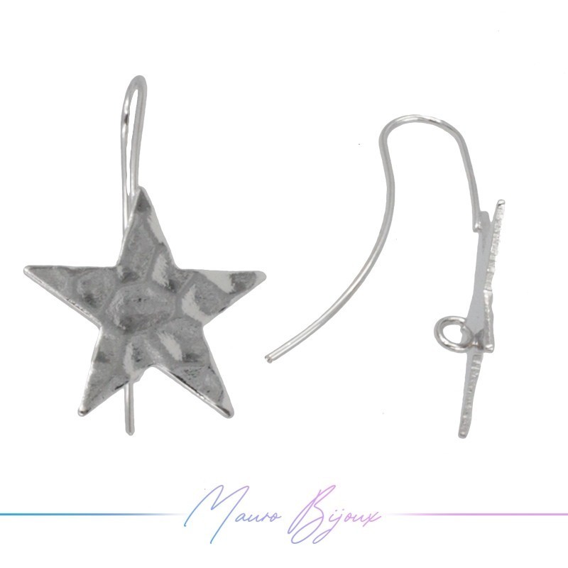 Hook in Brass Silver Star
