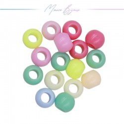 Passanti in Resina Multicolor Rondella 12x10mm