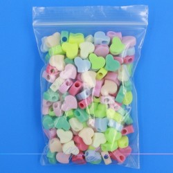 Passanti in Resina Cuori Love Multicolor 15x12mm