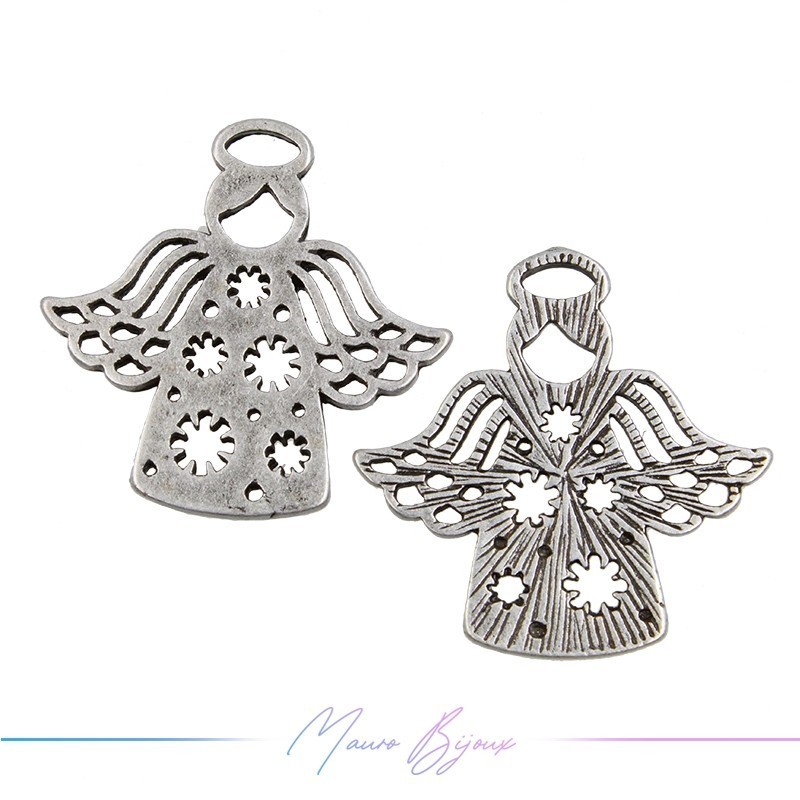 Ciondoli  in Zama Forma Angelo Argento 27mm