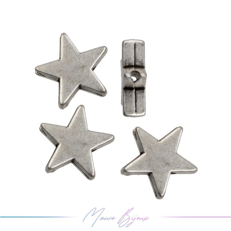 Passanti in Zama Forma Stella Argento 10mm