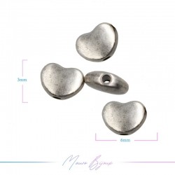 Passanti in Zama Forma Cuore Argento 3x6mm