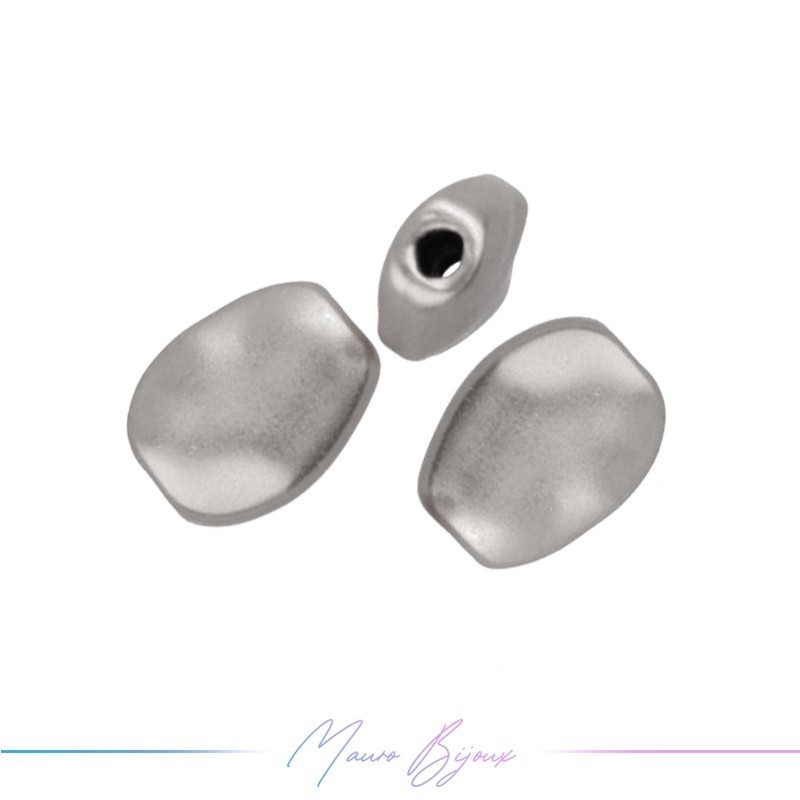 Passanti in Zama Forma Ovale Argento 8x10mm