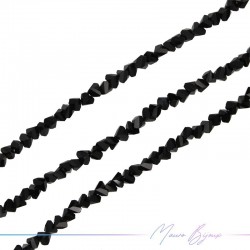 Pyramid Crystal Faceted Black