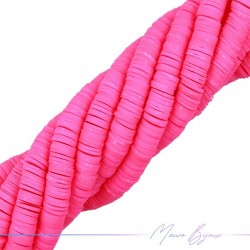 Polymer Clay Fluo Pink 4mm Polymer Clay Fluo Pink 4mm