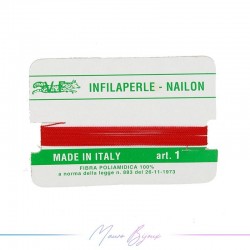 Filo di Nylon color ROSSO (12 Pezzi)