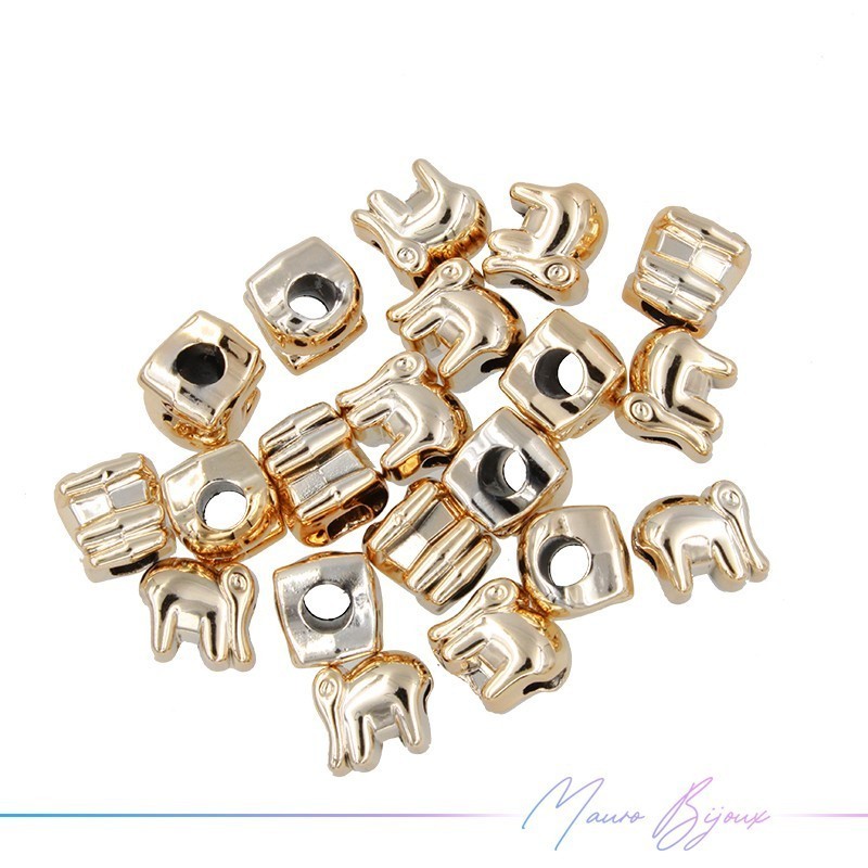 Elephant Resin Champagne 12mm