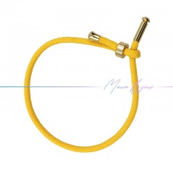 Cord Bracelet color Yellow