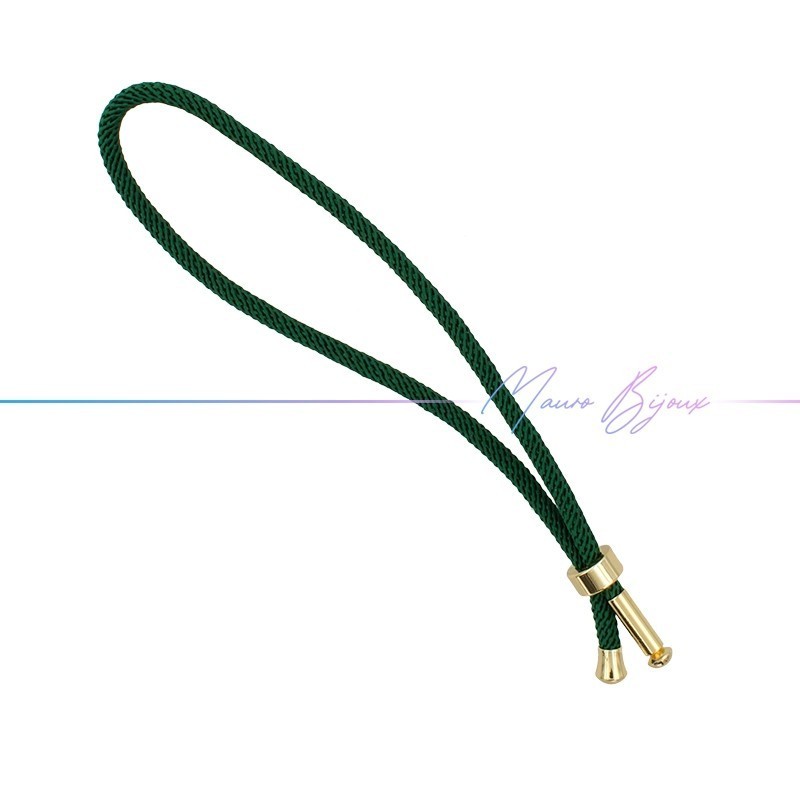 Cord Bracelet color Green
