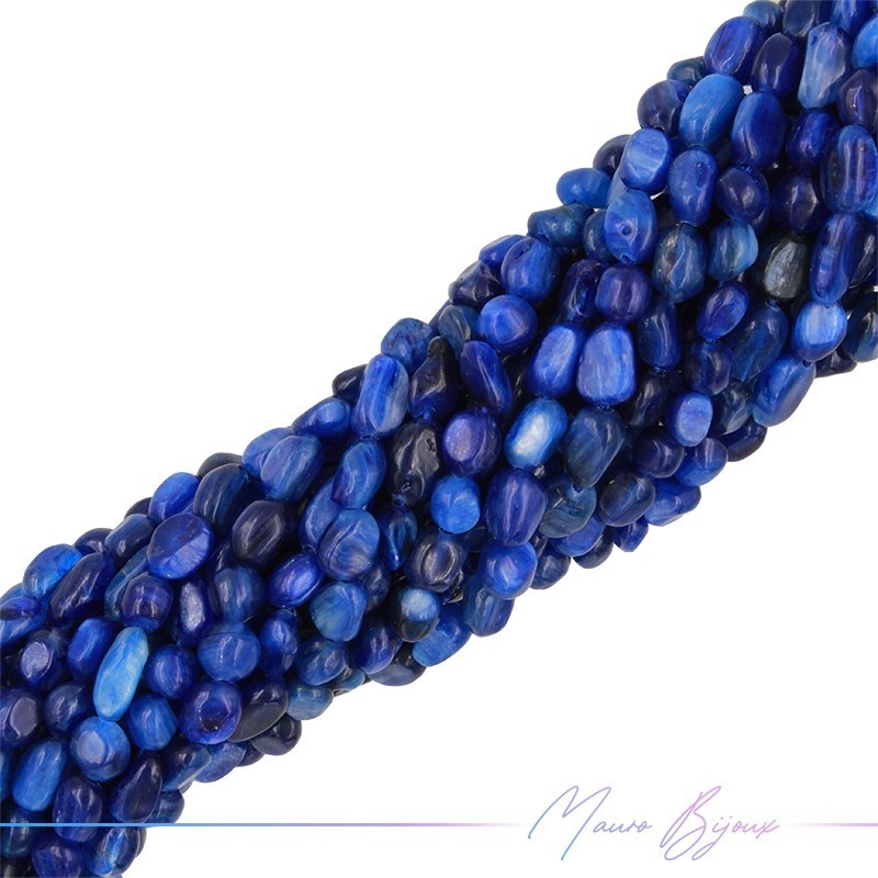 Thread of Stone shape irregular 7-10mm Kyanite