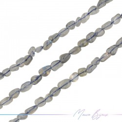 Thread of Stone shape irregular 7-10mm Labradorite