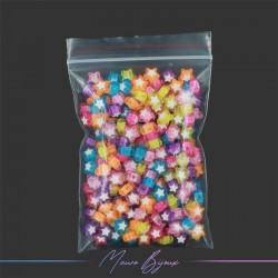 Fish Resin Stars Multicolour 9mm