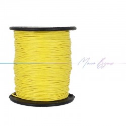 Waxed Cotton String color Yellow