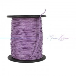 Waxed Cotton String color Lilla