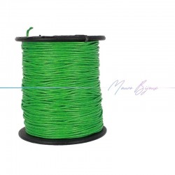 Waxed Cotton String color Green