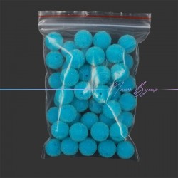 Passanti in Resina Sfere Diamantate Azzurro
