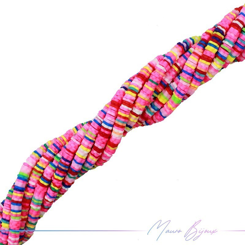 Polymer Clay Daisy Multicolor