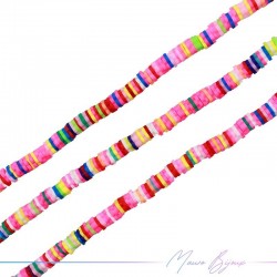 Polymer Clay Daisy Multicolor